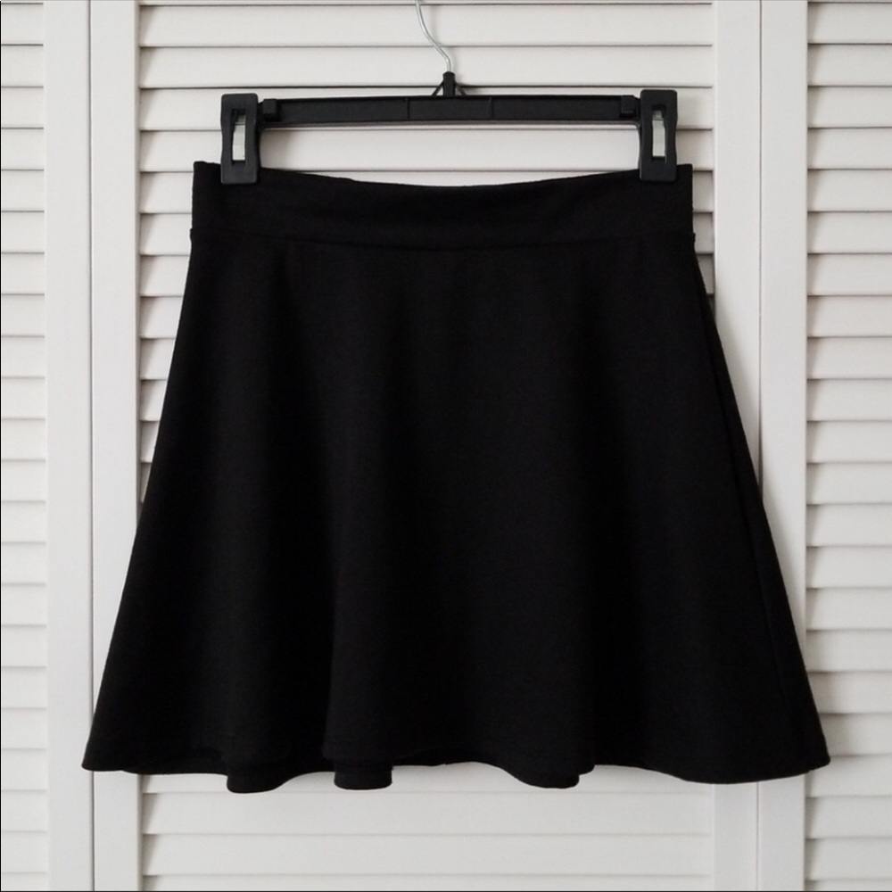 AMERICAN RAG black Mini/Skater skirt